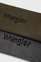 Ponožky Wrangler (2-pak) W0P414X1X zelená AW22