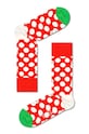 Oblečení Ponožky Happy Socks Big Dot Snowman 2-pack XBDS02.6500.M vícebarevná