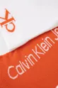 Κάλτσες Calvin Klein πορτοκαλί