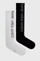 Calvin Klein skarpetki (2-pack) skarpetki długie czarny 701219860