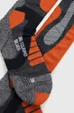 Lyžiarske ponožky X-Socks Ski Touring Silver 4.0 sivá