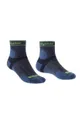 modrá Ponožky Bridgedale Ultralight T2 Merino Sport Pánsky