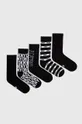 μαύρο Κάλτσες DKNY 5-pack Ανδρικά