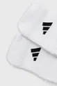 adidas Performance Ponožky biela