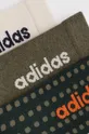 adidas zokni 3 pár többszínű