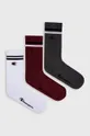 μπορντό Champion κάλτσες (3-pack) Unisex