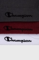 Nogavice Champion (3-pack) bordo