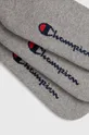 Čarape Champion 3-pack siva