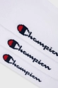 Nogavice Champion 3-pack bela