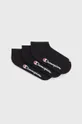 μαύρο Champion κάλτσες (3-pack) Unisex