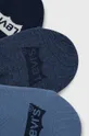 Μικρές κάλτσες Levi's 3-pack σκούρο μπλε