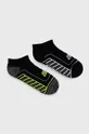 μαύρο Skechers κάλτσες (2-pack) Unisex
