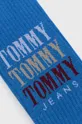 Tommy Jeans skarpetki niebieski
