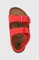 Birkenstock sandały dziecięce czerwony 1023365