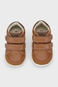 Mayoral półbuty skórzane dziecięce 42334.56A.Baby brązowy AW22