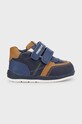 Mayoral scarpe da ginnastica per bambini in pelle blu navy 42338.58B.Baby