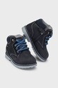 Mayoral scarpe invernali in pelle bambino/a 42342.60A.Baby blu navy AW22