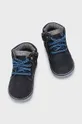 Детские кожаные зимние ботинки Mayoral тёмно-синий