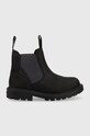 Geox cizme chelsea din piele intoarsa usor izolat negru J16FAA.00045.26.27