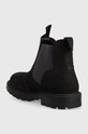Băieți Geox cizme chelsea din piele intoarsa J16FAA.00045.28.35 negru