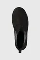 čierna Detské semišové topánky chelsea Geox