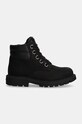 Dětské semišové boty Geox J16FAB.032BC.26.27 černá AW24