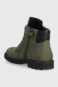 Băieți Geox ghete de iarna pentru copii din piele J16FAB.032BC.28.35 verde