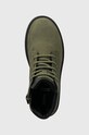 Geox ghete de iarna pentru copii din piele verde J16FAB.032BC.28.35
