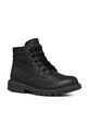 Geox ghete de iarna pentru copii din piele cu snur negru J16FAB.032BC.28.35