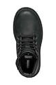 Detské zimné kožené topánky Geox J16FAB.032BC.28.35 čierna