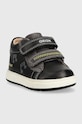 Geox półbuty skórzane dziecięce Biglia B264DB.08522 czarny AW22