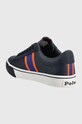 CHLAPEC Dětské sneakers boty Polo Ralph Lauren RF103743 námořnická modř