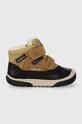 Geox buty zimowe dziecięce skóra zamszowa żółty B162DB.022FU.24.27