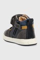 Băieți Geox incaltaminte din piele pentru copii Biglia B044DA.0CL22 gri