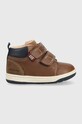 Dětské sneakers boty Geox semišová kůže hnědá B261LA.04622.20.23