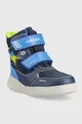 Παιδικές χειμερινές μπότες Geox Sveggen σκούρο μπλε