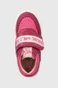 rózsaszín Garvalin gyerek bőr sportcipő