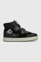 Garvalin buty zimowe dziecięce syntetyczny czarny 221338.28.30.FB