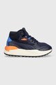 Puma sneakersy dziecięce imitacja skóry licowej granatowy 387385.B.9BYY