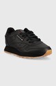 Παιδικά δερμάτινα αθλητικά παπούτσια Reebok Classic Cl Lthr GZ6093 μαύρο AW23