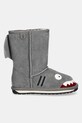 Emu Australia śniegowce zamszowe dziecięce Shark K10589.Shark szary AW22