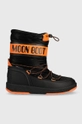 чёрный Детские сапоги Moon Boot MOON BOOT JR BOY SPORT Для мальчиков