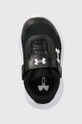 czarny Under Armour sneakersy dziecięce Ua Binf Surge 3 Ac