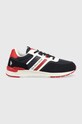 U.S. Polo Assn. sneakers pentru copii imitatie de piele intoarsa bleumarin MYTO001K.BHN3.DBL002
