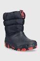 Dječje cipele za snijeg Crocs 207684.CROCS.CLASSIC.NEO.PUFF.BOOT.K mornarsko plava AW22