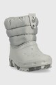 Детские сапоги Crocs 207683.CROCS.CLASSIC.NEO.PUFF.BOOT.T серый AW22