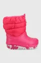 ροζ Παιδικές μπότες χιονιού Crocs Για αγόρια
