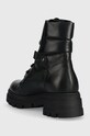 Scarpe Sisley stivali da motociclista in pelle 8G9LWD00Y.700 nero