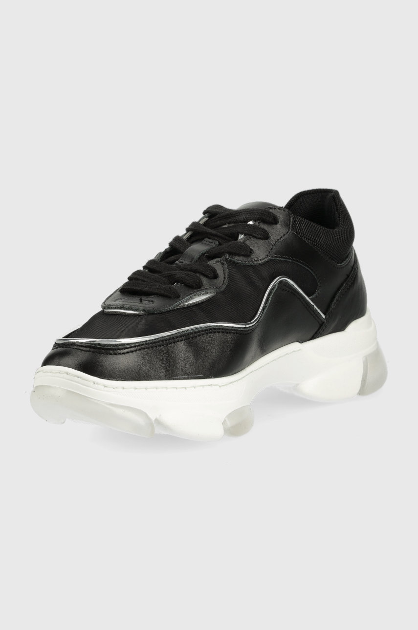 Sneakers boty Furla Wonderfurla Lace-up  Svršek: Textilní materiál, Přírodní kůže Vnitřek: Textilní materiál, Přírodní kůže Podrážka: Umělá hmota
