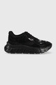 Guess sneakersy Clarisse syntetyczny czarny FL7CLA.ESU12.BLACK